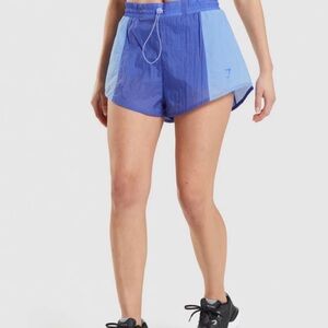 Gymshark Blue 2 in 1 Pulse Shorts